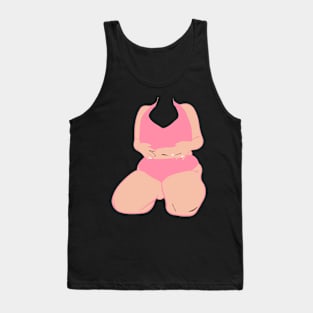 Big Girls So Cute Pink Tank Top